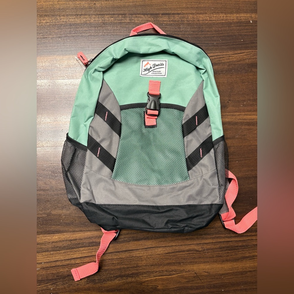 Green and Gray Men's Backpack